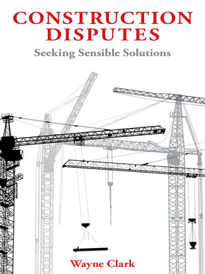 cover image of Construction Disputes